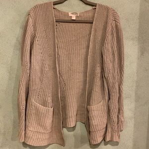 F21 KNIT CARDIGAN